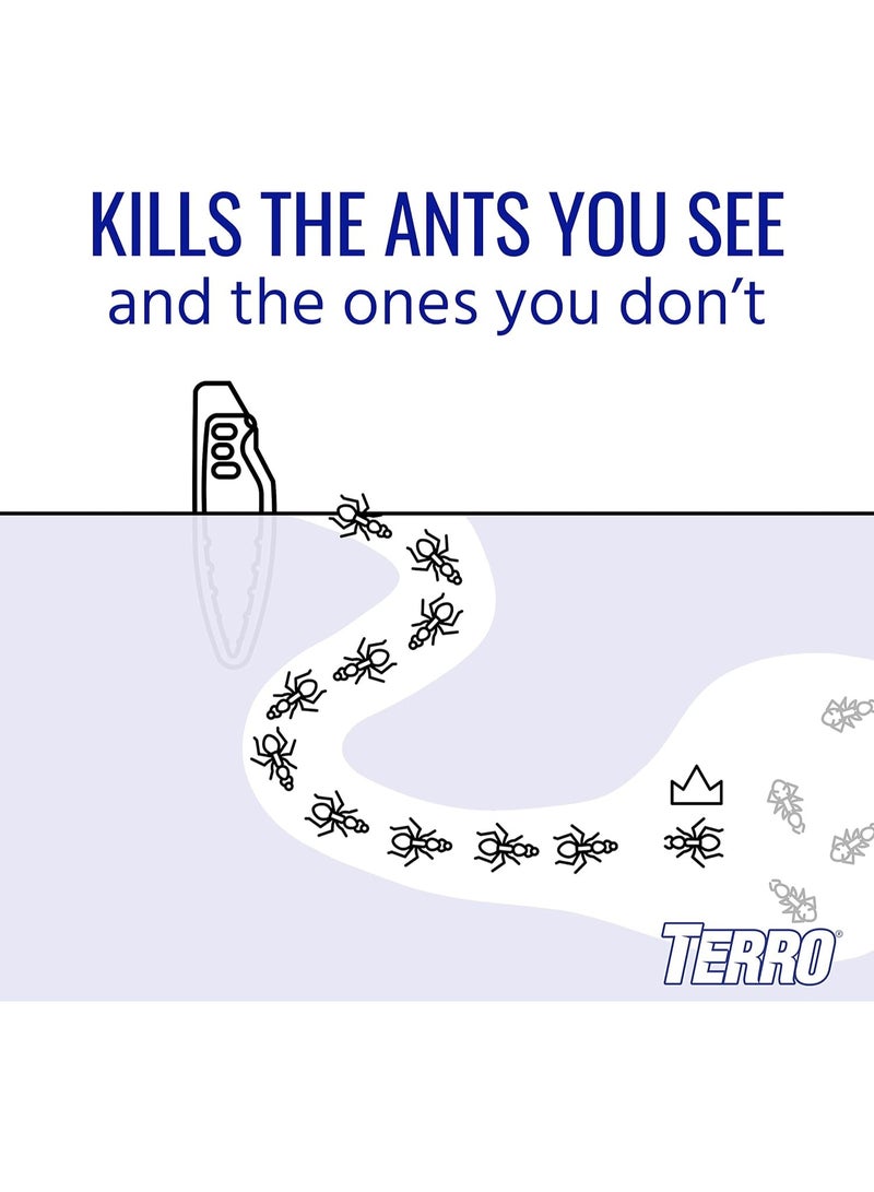 مصائد سائلة خارجية للنمل، جاهزة للاستخدام، تقضي على النمل المنزلي الشائع، عبوة من 8 مصائد - Image 3